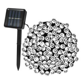 1Pc Solar String Lights LED Solar Power Fairy String Light 12M 8 Lighting Mode Cool Light Waterproof Starry String Lights Christmas Wedding Party Deco