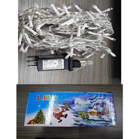 Warm White String Lights, LED Ice Bar Light 10m 400mm Curtain Light Modes With End-to-End Plug, Waterproof Fairy Lights For Bedroom Wall Wedding Party