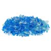 Fire Glass, 10 LBS / 4.5 KG Fireplace Rocks, 3/4-Inch / 19.05 mm Reflective Firepit Glass Rock, High Luster Stone Landscaping for Fire Pit Table