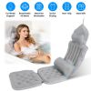 Washable Quick Dry 4D Mesh Bath Pillow with Hanging Loop, Comfort Full Body Bathtub Cushion Ideal Holiday Gift