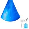 Sensory Swing, Double-Layer Fabric Sensorys Hammock, Indoor & Outdoor Sensory Swing with 360° Swivel Hanger, O-Sling, Holds up to 300lbs