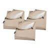 Sun Shade Sail Canopy Covers, Fit for 12 x 11 ft Screen House Tent, Sun Protection, 5.51 x 4.59 ft 300D Oxford Silver-Coated Fabric