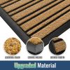 Door Mat Outdoor Entrance, 36x17 Inches, Extra Durable Front Door Mat Outside, Heavy Duty Welcome Mat for Outside Entry, Back Door Mats Non Slip
