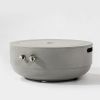 Small concrete round fire pit bowl