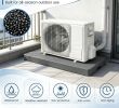 Mini Split Condenser Pad for Ductless Heat Pump HVAC Systems 38 X 18 X 3 Inches Size Heat Pump Pad for Outdoor Unit