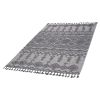 LOOM & LUXE Collection 5X7 White/Gray /Traditional Indoor/Outdoor Area Rug