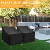 WLEAFJ Outdoor Chair Covers Waterproof Lawn Patio Furniture Covers