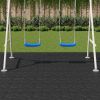 Stepping Stone 6 pcs Black 15.94 x 15.94 x 0.79 in Rubber