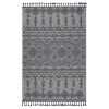 LOOM & LUXE Collection 5X7 White/Gray /Traditional Indoor/Outdoor Area Rug