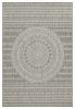 Sunshine GC_HAR2018 Silver 7 ft. 10 in. x 10 ft. 3 in. Indoor/Outdoor Area Rug