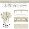 10'x20' Pop Up Canopy Outdoor Portable Party Folding Tent with 6 Removable Sidewalls + Carry Bag + 4pcs Weight Bag